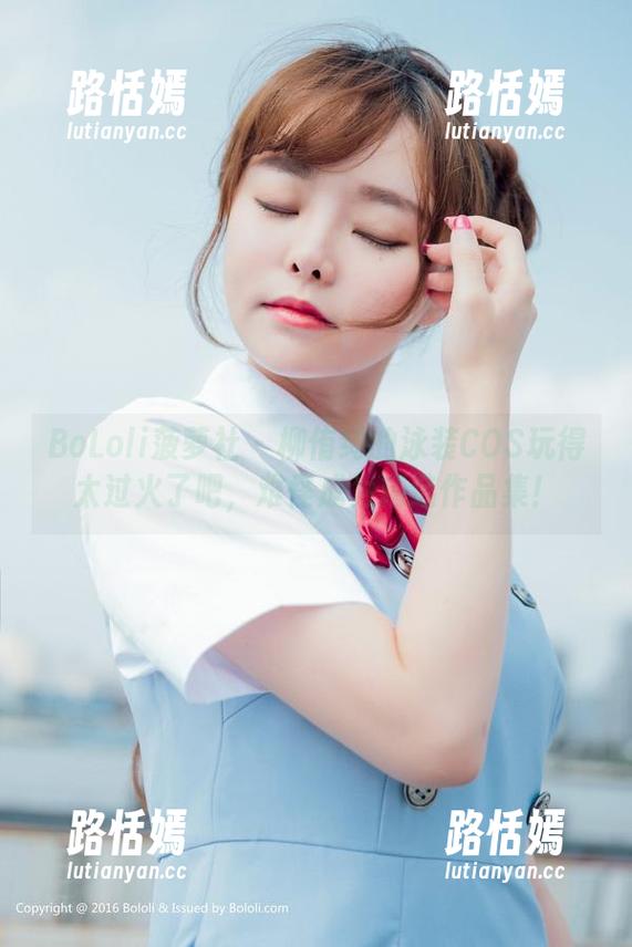 BoLoli菠萝社-柳侑绮 BoLoli菠萝社 - 柳侑绮的泳装COS玩得太过火了吧,难怪成为精选作品集!