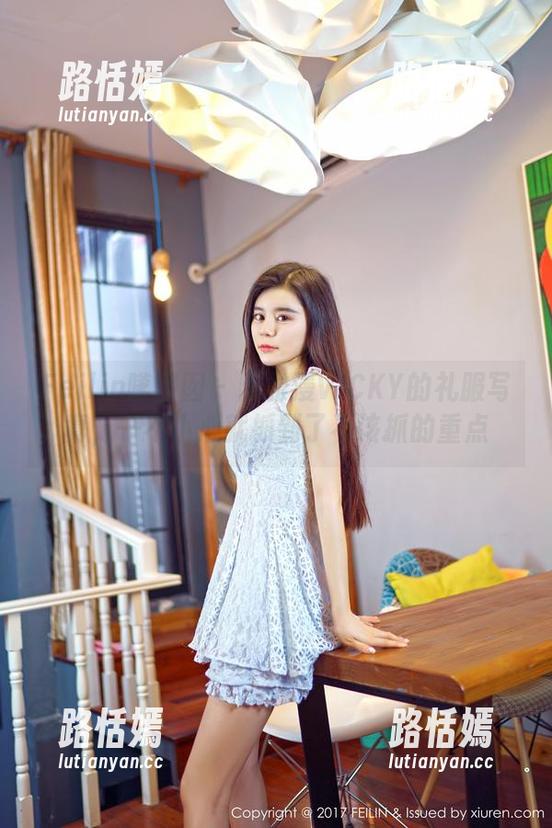 Feilin嗲囡囡 - 陈雅漫VICKY的礼服写真，一不小心就抓到了不该抓的重点