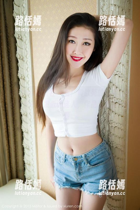 MiStar魅妍社-黄歆苑 MiStar魅妍社 - 看!黄歆苑的白裙,在无圣光中越发低调迷人,作品注定是个话题。