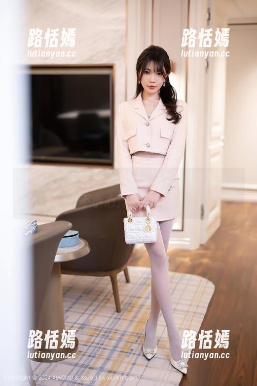 XIAOYU语画界 - 周思乔Betty白裙写真，不小心掉落的风情！